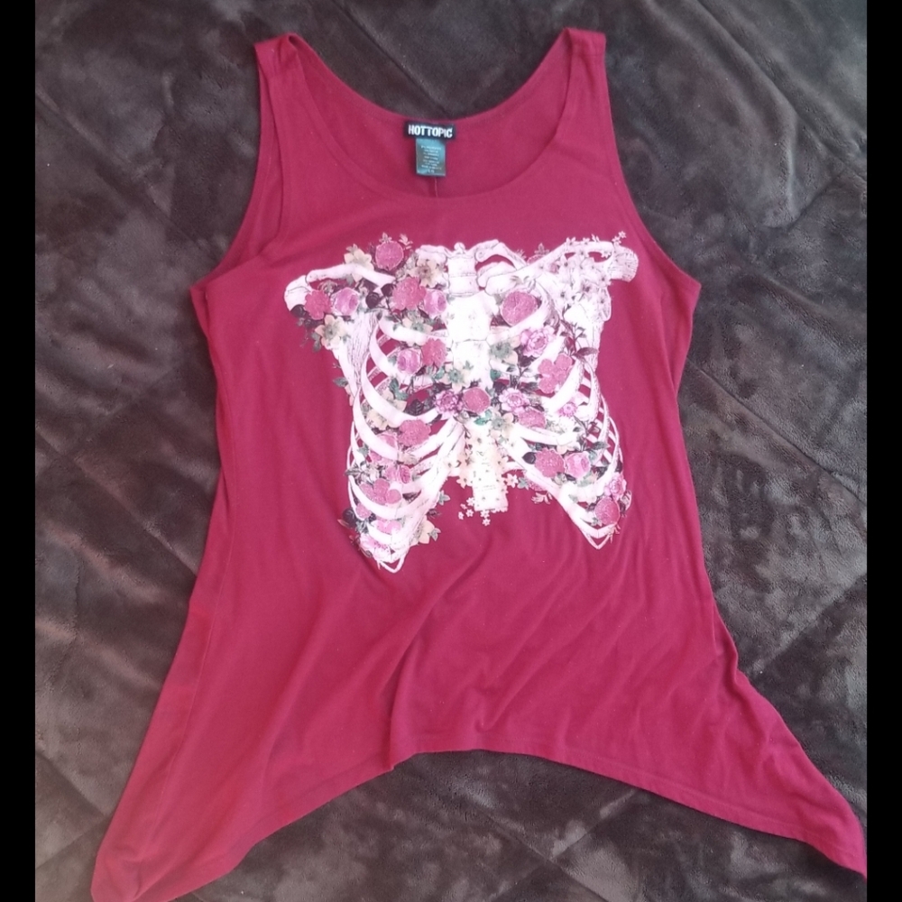 Skeleton Ribcage Tank